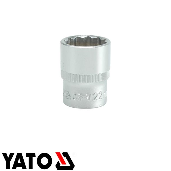 Yato YT-1284 12 szögletű dugókulcs 1/2" - 22 mm (AS-DRIVE)