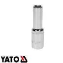 Yato YT-12932 12 szögletű hosszú dugókulcs 1/2" CrV - 10 mm, L=77mm (AS-DRIVE)