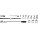 Yato YT-1335 dugókulcs készlet 3/4", 20 részes 19-50 mm