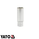 Yato YT-1423 hatlapú hosszú dugókulcs 1/4" - 12 mm (AS-DRIVE)