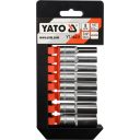 Yato YT-14431 hosszú dugókulcs készlet 1/4" CrV 5,5-13 mm, 8 részes