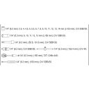 Yato YT-14461 dugókulcs készlet 1/4" CrV 3,5-14 mm, 25 részes