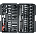 Yato YT-14501 dugókulcs készlet 1/4" CrV, 56 részes