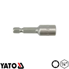   Yato YT-1503 dugókulcs behajtó bit CrV - 8 mm (1/4", mágneses)