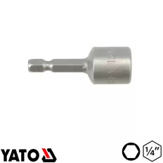   Yato YT-1507 dugókulcs behajtó bit CrV - 12 mm (1/4", mágneses)