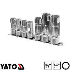   Yato YT-17508 nyitott dugókulcs készlet 3/8"-1/2" CrV - 10-19 mm (7 részes)