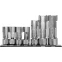 Yato YT-17508 nyitott dugókulcs készlet 3/8"-1/2" CrV - 10-19 mm (7 részes)