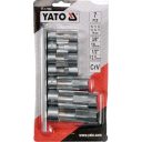 Yato YT-17508 nyitott dugókulcs készlet 3/8"-1/2" CrV - 10-19 mm (7 részes)