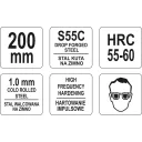 Yato YT-1963 egyenes lemezvágó olló - 200 mm