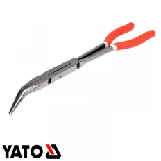   Yato YT-20401 hosszúcsőrű fogó 45° hajlított, CrV - 330 mm (2 csuklós)