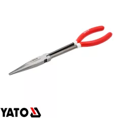 Yato YT-20410 hosszúcsőrű fogó CrV, egyenes  - 285 mm