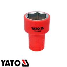   Yato YT-21022 szigetelt hatlapú dugókulcs 3/8" - 22 mm (VDE 1000V)