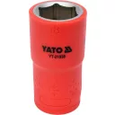 Yato YT-21038 szigetelt hatlapú dugókulcs 1/2" - 18 mm (VDE 1000V)
