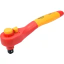 Yato YT-21072 szigetelt racsnis hajtószár 1/2" CrV, 36T - hajlított 250 mm (VDE 1000V)