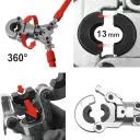 Yato YT-21735 hidraulikus présfogó készlet PEX csövekhez TH16-20-25-32, U16-20-25-32