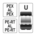 Yato YT-21740 préselő betét PEX csövekhez - U16