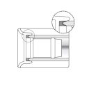 Yato YT-22377 csőkalibráló sorjázóval PEX csövekhez - 25/26 mm