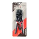 Yato YT-22443 krimpelő fogó telefon- és hálózati csatlakozókhoz (RJ10/11/12, RJ45)
