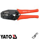 Yato YT-2247 krimpelő fogó szigeteletlen kábelsaruhoz - 220 mm (1,5-10 mm2)