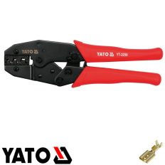   Yato YT-2250 krimpelő fogó szigeteletlen csúszósaruhoz - 220 mm (0,5-6 mm2)