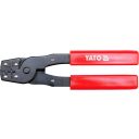 Yato YT-2255 krimpelő fogó szigetelt, szigeteletlen érvéghüvelyhez, csúszósaruhoz - 180 mm