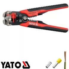   Yato YT-2278 automata blankoló és érvéghüvely krimpelő fogó 0,2-6 mm2 - 210 mm