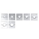 Yato YT-22860 kézi hidraulikus préselő fogó szigeteletlen sarukhoz  - 415 mm (10-120 mm2)