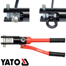   Yato YT-22862 kézi hidraulikus préselő fogó szigeteletlen sarukhoz  - 470 mm (16-300 mm2)