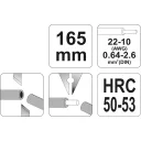 Yato YT-2294 vezetékcsupaszító fogó - 165 mm (0,64-2,6 mm2)