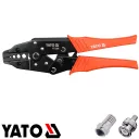 Yato YT-2298 krimpelő fogó antennacsatlakozókhoz - 240 mm (RG6, RG58, RG59, RG62)