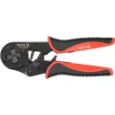 Yato YT-23054 önbeálló krimpelő fogó szigetelt és szigeteletlen érvéghüvelyhez - 210 mm (4-16 mm2)