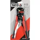 Yato YT-2313 automata blankoló és kábelsaru krimpelő fogó 0,2-6 mm2 - 205 mm