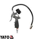 Yato YT-23701 kerékfúvató pisztoly, nyomásmérővel 0-6 bar