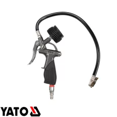  Yato YT-23701 kerékfúvató pisztoly, nyomásmérővel 0-6 bar