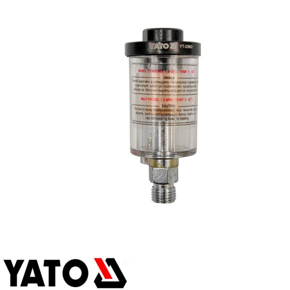 Yato YT-2380 pneumatikus mini levegőszűrő 1/4"