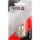 Yato YT-2396 pneumatikus gyorscsatlakozó - 1/4" (6,3 mm) tömlővég