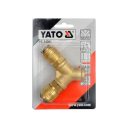 Yato YT-24091 pneumatikus Y-elágazó, 2 gyorscsatlakozóval