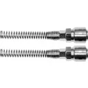 Yato YT-24101 pneumatikus tömlő gyorscsatlakozó hűvely 1/4" (6x10 mm tömlőhöz) (2 db)