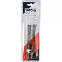 Yato YT-24102 pneumatikus tömlő gyorscsatlakozó dugó 1/4" (5x8 mm tömlőhöz) (2 db)