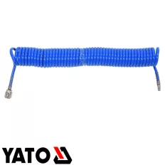   Yato YT-24205 pneumatikus spiráltömlő gyorscsatlakozóval 6,5x10 mm PU - 10 m