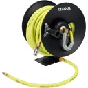 Yato YT-24241 pneumatikus tömlődob 9,5 mm PVC-NBR Hybrid tömlővel, gyorscsatlakozóval - 15 m