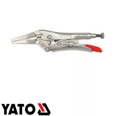   Yato YT-2459 hosszított egyenes önzáró fogó CrMo - 150 mm