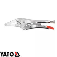   Yato YT-2460 hosszított egyenes önzáró fogó CrMo - 225 mm
