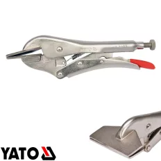   Yato YT-2463 lapos önzáró fogó CrMo - 200 mm (78 mm széles pofa)