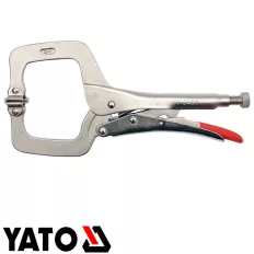   Yato YT-2466 C-alakú hegesztő önzáró fogó CrMo - 280 mm