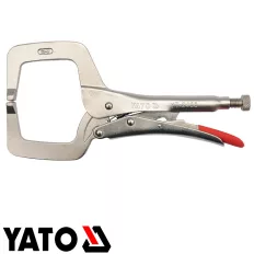   Yato YT-2468 C-alakú hegesztő önzáró fogó CrMo - 280 mm