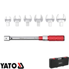   Yato YT-24770 villás nyomatékkulcs készlet 10-100 Nm, 7 részes (17-29 mm)