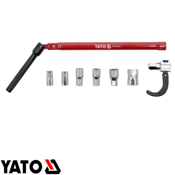 Yato YT-24781 csaptelepkulcs szett 9-17 mm (8 részes)