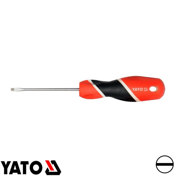 Yato YT-25902 lapos csavarhúzó S2 - 3x100 mm (mágneses)