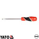 Yato YT-25913 lapos csavarhúzó S2 - 6x200 mm (mágneses)